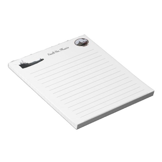 Sault Ste. Marie notepad Notitieblok (Schuin)