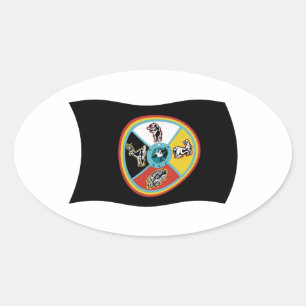 Sault Ste. Marie Stam Vlag Sticker