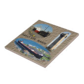 Sault Ste. Marie tiel Tegeltje (Zijkant)