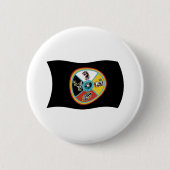 Sault Ste. Marie Tribe Flag Button (Voorkant)