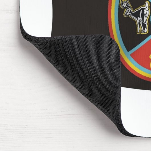 Sault Ste. Marie Tribe Flag Mousepad Muismat (Hoek)