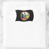 Sault Ste. Marie Tribe Flag Sticker (Tas)