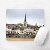Saumur River Bank Scene Mouse Mat Muismat (Met muis)
