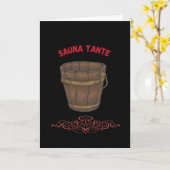 Sauna Aunta Saunas Kaart (Gele Bloem)