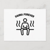 Sauna Forever Saunas Briefkaart (Voorkant)