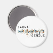 Sauna Genius Magneet (Voorkant / Achterkant)