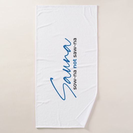Sauna handdoek (Badhanddoek)