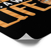 Sauna is geen hobby poster (Hoek)