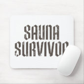 Sauna Overlevende 01 Muismat (Met muis)