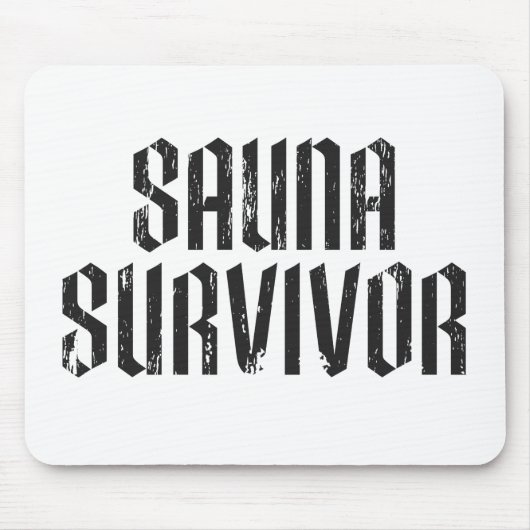 Sauna Overlevende 02 Muismat (Voorkant)