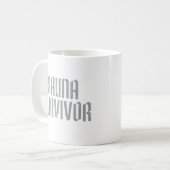 Sauna Overlever 06 Koffiemok (Voorkant links)