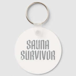 Sauna Overlever 06 Sleutelhanger