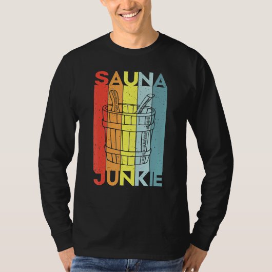 Sauna Spa Massage Zweetkamer Banya T-shirt (Voorkant)