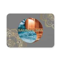 SAUNA & SPA - VISITEKAARTJE