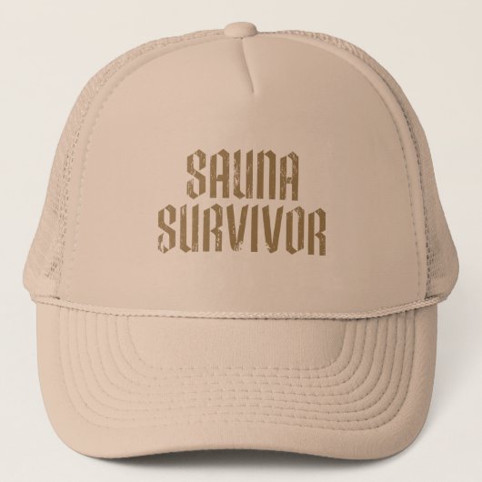 Sauna Survivor 07 Trucker Pet (Voorkant)