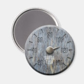 Sauna Tijd Magneet (Voorkant / Achterkant)
