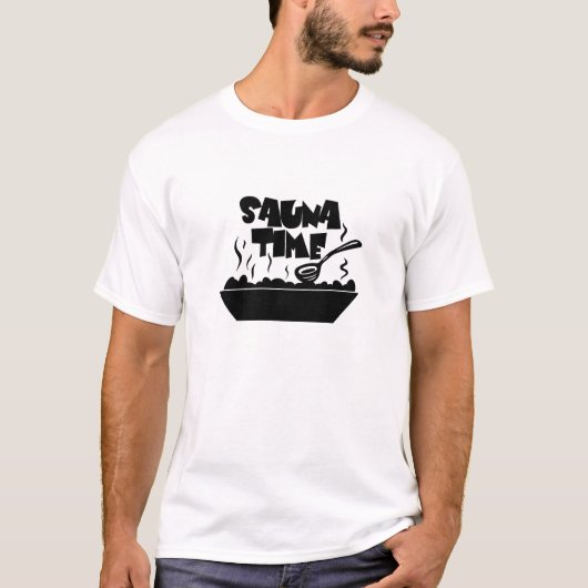 Sauna Time T-shirt (Voorkant)