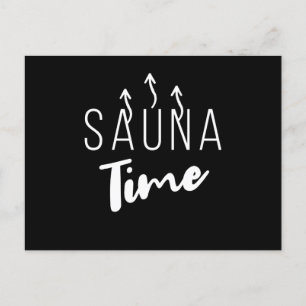 Sauna TIme Wellness Briefkaart