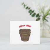 Sauna Zweten Met Mij Sauna's Briefkaart (Staand voorkant)
