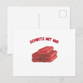 Sauna Zweten Met Mij Sauna's Briefkaart (Voorkant / Achterkant)