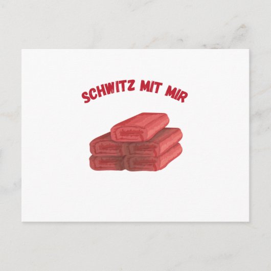 Sauna Zweten Met Mij Sauna's Briefkaart (Voorkant)