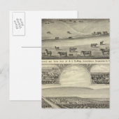 Saunders County Boerderijen, Nebraska Briefkaart (Voorkant / Achterkant)