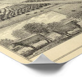 Saunders County Boerderijen, Nebraska Poster (Hoek)