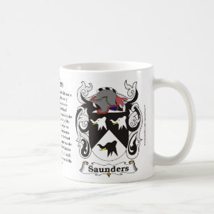 Saunders Familiekat Wapenjassen Mok