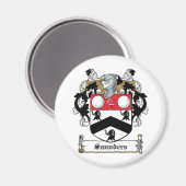 Saunders Family Crest Magneet (Voorkant / Achterkant)