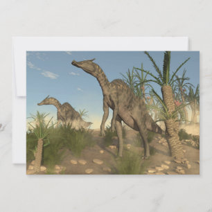 Saurolophus dinosaurussen - 3D rendering