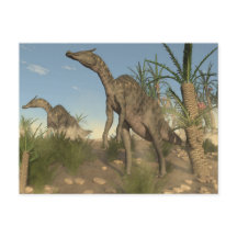 Saurolophus dinosaurussen - 3D rendering