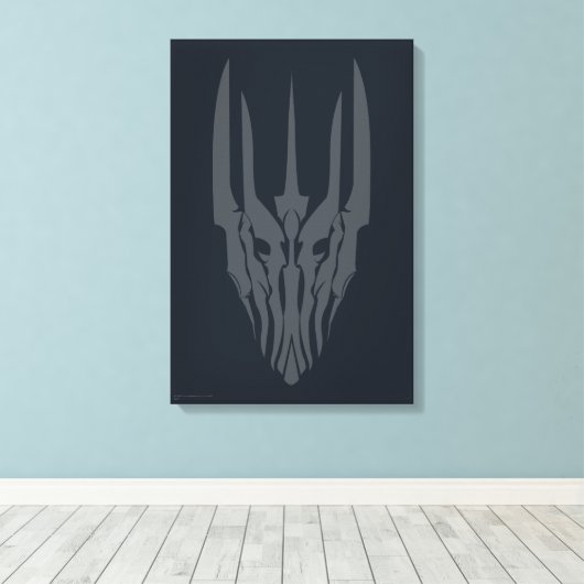 Sauron Head-pictogram Canvas Afdruk (Insitu (Houten vloer))