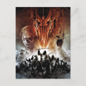 Sauron, Orcs, Witchking en ringrad Briefkaart (Voorkant)