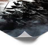 Sauron, Orcs, Witchking en ringrad Poster (Hoek)