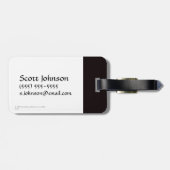 Sauron-pictogram Bagagelabel (Achterkant horizontaal)