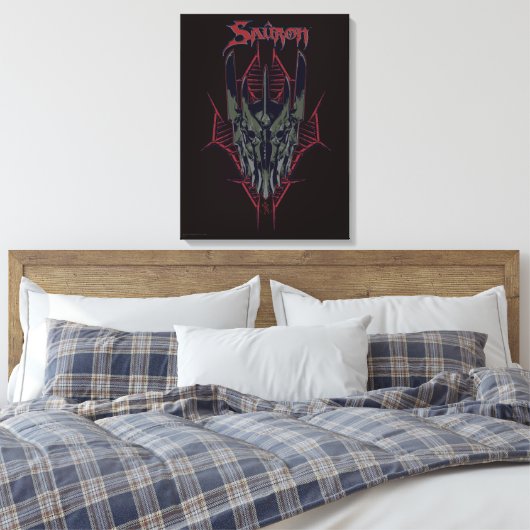 Sauron-pictogram Canvas Afdruk (Insitu (Slaapkamer))
