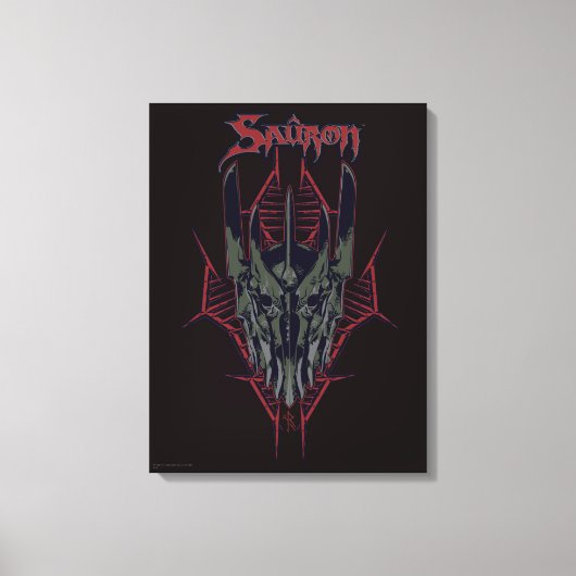 Sauron-pictogram Canvas Afdruk (Voorkant)