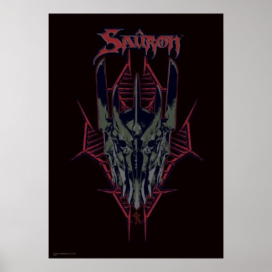 Sauron-pictogram Poster (Voorkant)