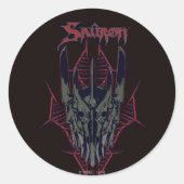 Sauron-pictogram Ronde Sticker (Voorkant)