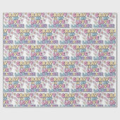 Saus Is Mijn Liefdestaal Inpakpapier (Vlak)