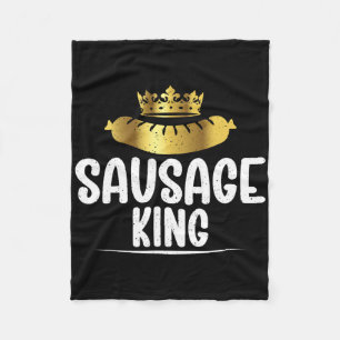 Sausage King BBQ Fleece Deken