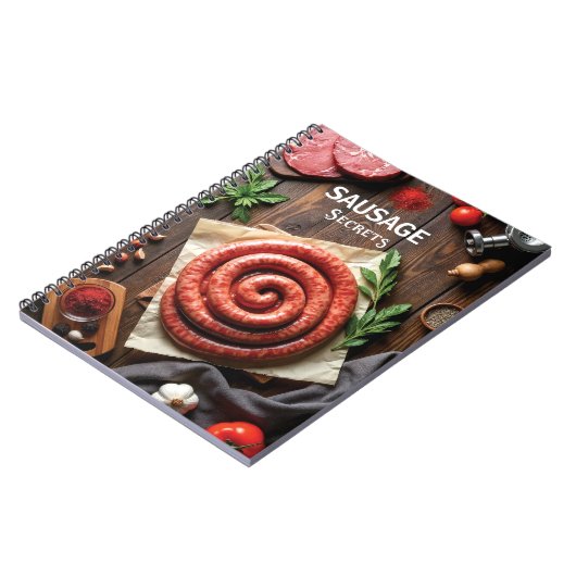 Sausage Making Recipes Notitieboek (Linkerzijde)