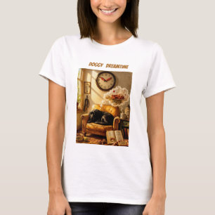 Sausage O’Clock Droomtijd – Surrealistische Honden T-shirt