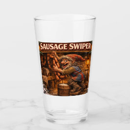 Sausage Swiper Yule Lad  Glas