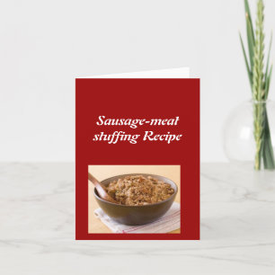 Sausagemeat vulling Recept Kaart