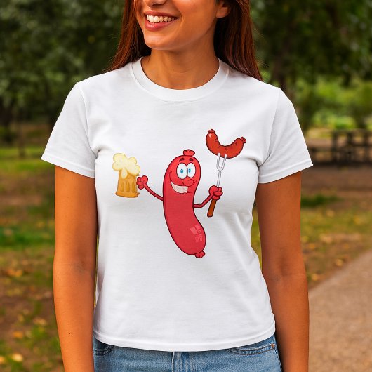Sausages And Beer T-shirt