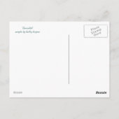 "SAUSALITO" BRIEFKAART (Achterkant)