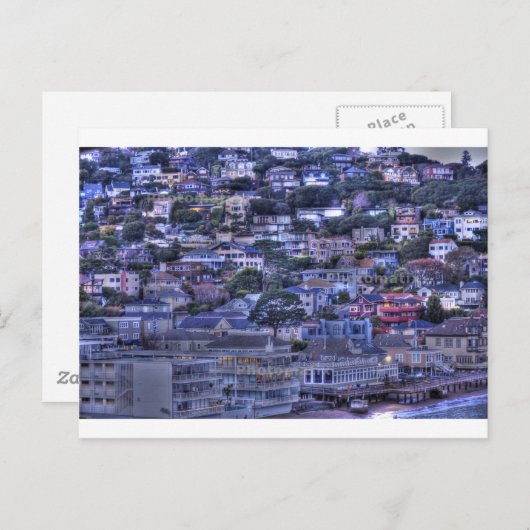 Sausalito, CA Briefkaart (Voorkant / Achterkant)