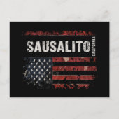 Sausalito California Briefkaart (Voorkant)