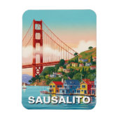 Sausalito California Magneet (Verticaal)